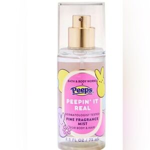 BATH & BODY WORKS PEEPIN’ IT REAL TRAVEL SIZE FINE FRAGRANCE MIST